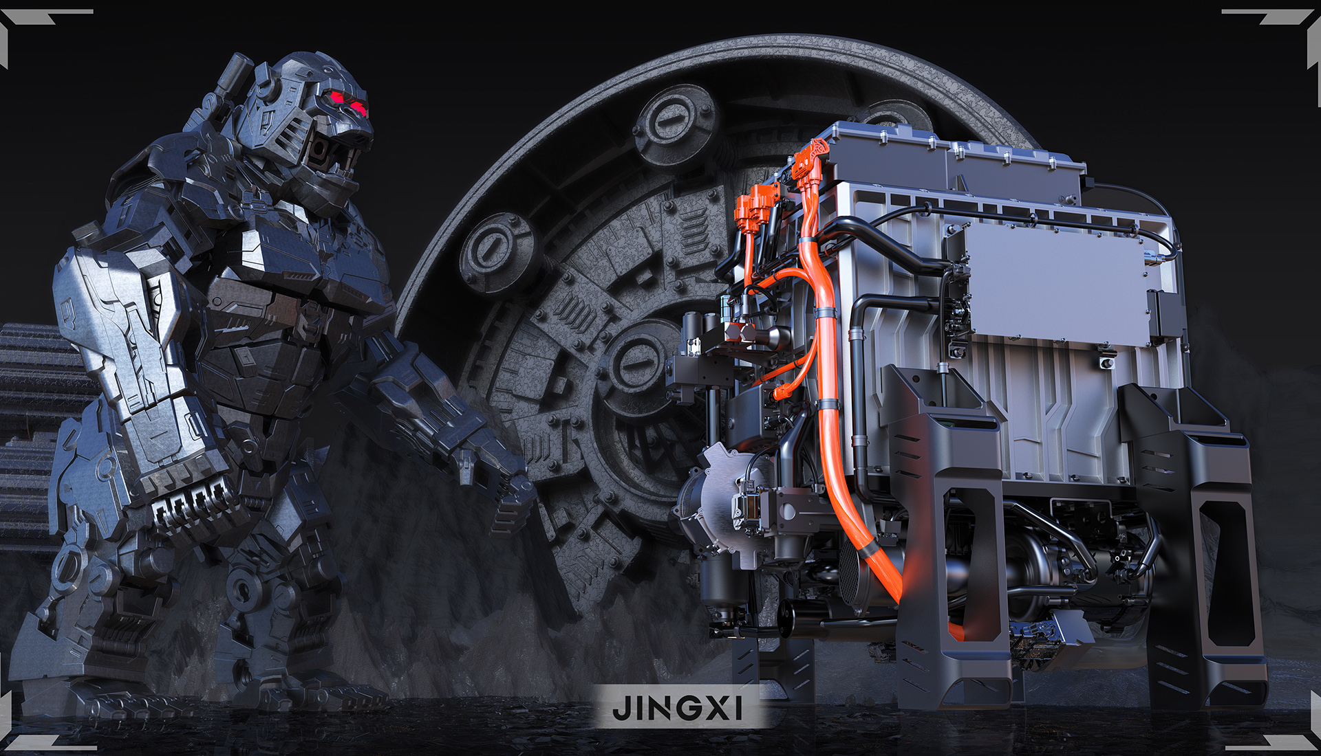 氢燃料电池发动机设计