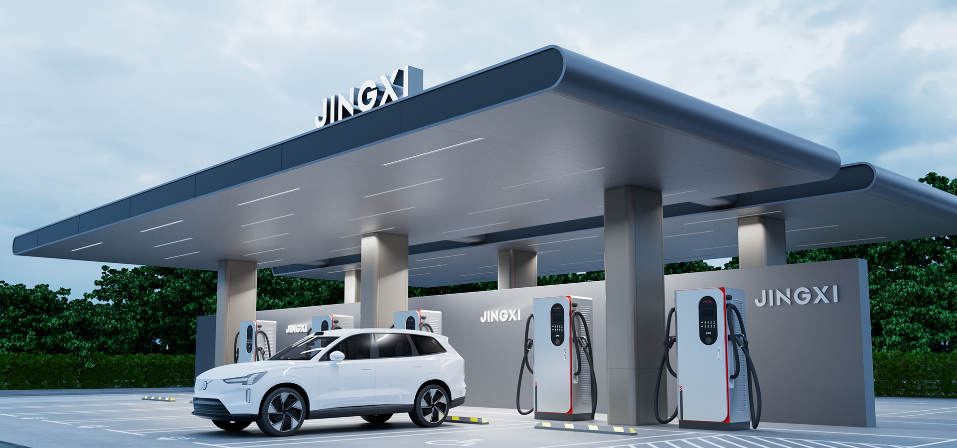 光伏储能充电桩工业设计